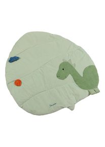 Krabbeldecke STERNTALER "Spieldecke DINO Rexi", Baby, gr&uuml;n (pudergr&uuml;n), Obermaterial: 100% Polyester PES., Wohndecken Krabbeldecke