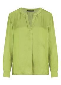 Satinbluse Betty Barclay "Satin-Bluse langarm", Damen, Gr. 38, rot (fresh moss), Obermaterial: 100% Polyester PES., Blusen Satinbluse