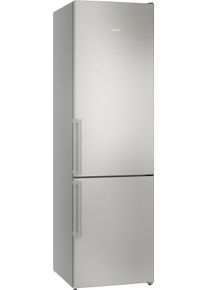Siemens K&uuml;hl-/Gefrierkombination "KG39NVICV", Energieeffizienz: C, silber (edelstahl), Rechtsanschlag, wechselbar, K&uuml;hlschr&auml;nke, hyperFresh System f&uuml;r frisches Obst und Gem&uuml;se sowie Total noFrost, K&uuml;hl-/Gefrierkombination