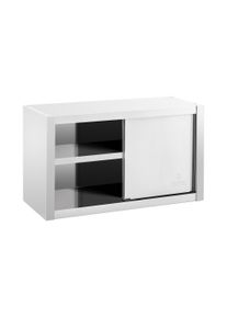 ROYAL CATERING Rozsdamentes ac&eacute;l szekr&eacute;ny - 100 x 45 cm RCSSWC-100X45-S