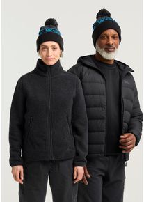 Beanie Jack Wolfskin "JACK BEANIE", Herren, Gr. M, schwarz, Obermaterial: 100% Polyacryl, M&uuml;tzen Beanie