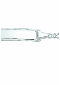 Adelia&acute;s Silberarmband ADELIA&acute;S "925 Silber Flach Panzer Armband 18,5 cm &Oslash; 2,1 mm" Gr. 18,5, silber, Armb&auml;nder, Damen, Silber 925 (Sterlingsilber), Silberarmband