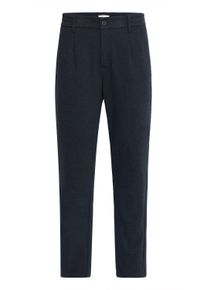 Chinohose Casual Friday "Chinohose CFMarc", Herren, Gr. 33/34, L&auml;nge 34, blau (schwarz navy melange), Obermaterial: 48% Polyester PES. 38% Baumwolle CO. 14% Viskose CV., Hosen Chinohose