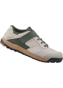 Fahrradschuh Shimano "Fahrradschuhe GE700", Herren, Gr. 43, grau (gray), Obermaterial: 100% Kunstleder synt.leather., Schuhe Fahrradschuh
