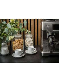 Espressotasse Creatable "Bistrot Weiss, Espresso Set 8-tlg", wei&szlig;, B:6,4cm H:5,7cm &Oslash;:6,4cm, Porzellan, Trinkgef&auml;&szlig;e, Espressotasse, Klassiker in Wei&szlig;, Der Allesk&ouml;nner