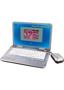 Kindercomputer Vtech "School & Go, Power XL E/R", bunt (silberfarben, grau), Kindercomputer, KinderB:30cm H:20cm T:4cm, Kunststoff, Kindercomputer, B:30cm H:20cm T:4cm