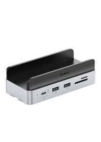 ORICO MiniDock 10-in-1 Docking Station with SSD Hard Drive Bay - Silver