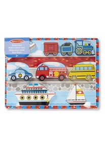 Melissa & Doug Melissa & Doug Wooden Chunky Puzzle Vehicles Holz