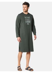 Pyjama Babista "Doppelpack Nachthemd STILARONI", Herren, Gr. M, grau, Obermaterial: 100% Baumwolle CO., Homewear-Sets Pyjama