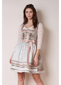 Kr&uuml;ger Dirndl KR&Uuml;GER "Dirndl Iris (50cm)", Damen, Gr. 38, N-Gr, beige, Obermaterial: 100% Polyester PES., Kleider Dirndl