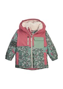 Skijacke "FISW 43 MNS SKI JCKT", M&auml;dchen, Gr. 98/104, rot, Obermaterial: 100% Polyester.Futter: 100% Polyester.F&uuml;llung: 100% Polyester, FIRST INSTINCT BY KILLTEC, Jacken Skijacke, Wind- und wasserdichte Kinderjacke mit Fleecekapuze und Schneefang