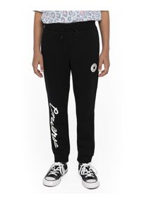 Jogginghose Converse "CNVG SIG CHUCK PATCH JOGGER", M&auml;dchen, Gr. 116 (6), N-Gr, schwarz, Jersey, Obermaterial: 60% Baumwolle, 40% Polyester, unifarben, Hosen Jogginghose, f&uuml;r Kinder