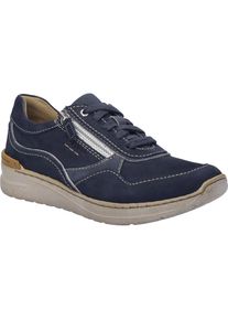 Sneaker Josef Seibel "Sally 02, ocean", Damen, Gr. 36, blau (ocean), Obermaterial: 100% Rindsleder Leather cow., Schuhe Sneaker