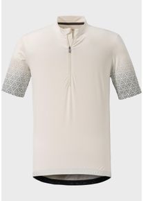 Sch&ouml;ffel Radtrikot SCH&Ouml;FFEL "Shirt Dust M", Herren, Gr. 56, wei&szlig; (1140, wei&szlig;), Oberstoff : 92% Polyester 8% Elasthan, Trikots Radtrikot