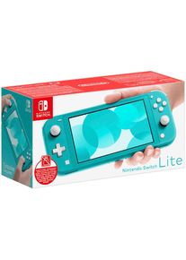 NINTENDO SWITCH Spielekonsole "Lite (ohne Netzteil)", blau (t&uuml;rkis), B:20,8cm H:9,11cm T:1,39cm, Spielekonsolen, Spielekonsole