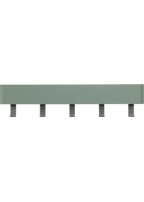 Garderobenhalter SPINDER DESIGN "Dax Play", gr&uuml;n, B:52cm H:12cm T:7,5cm, Metall, Garderobenhalter, Garderobenhalter, Metall, Breite 52 cm