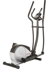 Crosstrainer-Ergometer HAMMER "CX8 BT", silber (silberfarben), CrosstrainerB:53cm H:157cm L:120cm, Crosstrainer-Ergometer, 130 kg max. Benutzergewicht, 16 Widerstandsstufen, B:53cm H:157cm L:120cm