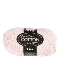 Creativ Company Cotton yarn Size 8/8 L: 80-85 M Dusty Rose - 50gr.