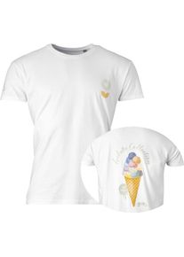 GMS-Moto Gelato, t-shirt , cor: Branco/Verde , tamanho: L