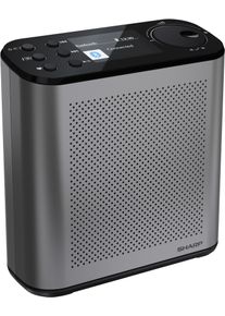 Sharp Digitalradio (DAB+) "DR-P530(GY)", grau, B:14,5cm H:15cm T:6,9cm, Radios, Digitalradio (DAB+)