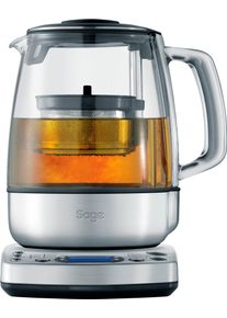 Sage Wasser-/Teekocher "The Tea Maker STM800", silber (edelstahl, glas), B:20cm H:25cm T:15cm, Teeautomaten, Wasser-/Teekocher