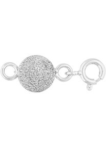 Magnetschlie&szlig;e Firetti "Schmuck Geschenk Silber 925 Verl&auml;ngerung Kette zum Einh&auml;ngen Kugel", silber (silberfarben), Schmuck-Wechselteile, HerrenL:2,2cm &Oslash;:8mm, Silber, Magnetschlie&szlig;e, L:2,2cm &Oslash;:8mm