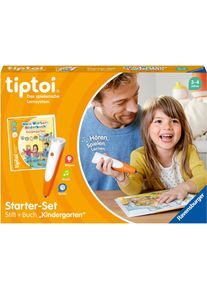 Spiel Ravensburger "tiptoi Starter-Set: Stift und W&ouml;rter-Bilderbuch Kindergarten", bunt, Spiele, Kinder, Spiel, Made in Europe
