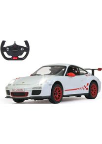 RC-Auto Jamara "Porsche GT3 1:14 wei&szlig;", wei&szlig;, Fernlenkfahrzeuge, KinderB:32cm H:10cm T:14cm, Kunststoff, RC-Auto, B:32cm H:10cm T:14cm