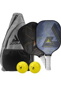 Pickleballschl&auml;ger Joola "Essentials Sets", bunt (grau, gelb, schwarz, blau, gr&uuml;n, bronzefarben, wei&szlig;), Racketsportschl&auml;gerB:200,7mm L:393,7mm, Pickleballschl&auml;ger, B:200,7mm L:393,7mm