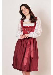 Kr&uuml;ger Dirndl KR&Uuml;GER "Dirndl Shiloh (70cm)", Damen, Gr. 38, rot, Kleider Dirndl