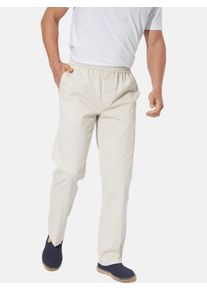 Schlupfhose Babista "Hose PARIELLA", Herren, Gr. 66, N-Gr, grau (wollwei&szlig;), Obermaterial: 98% Baumwolle CO. 2% Elasthan EL., regular fit, Hosen Schlupfhose, aus Stretch-Qualit&auml;t