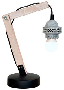 Kayoom Tischleuchte "Tischlampe Rossa VI", grau, 1, H: 38,5cm, 1 Stk., Leuchten, modern, kombinierbar, Tischleuchte