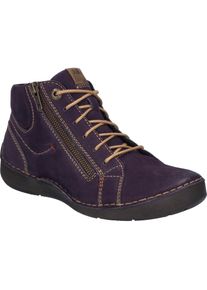 Stiefelette Josef Seibel "Fergey 67, purple", Damen, Gr. 41, lila, Obermaterial: 100% Rindsleder Leather cow., Schuhe Stiefelette