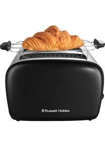 Russell Hobbs Toaster "Colours Plus 26550-56", schwarz, B:28,4cm H:23,3cm T:15,6cm, Toaster, Toaster