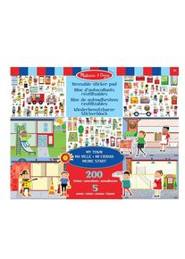 Melissa & Doug Melissa & Doug Reusable Sticker Pad My Town