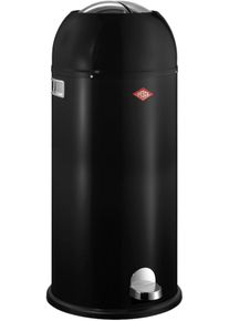 M&uuml;lleimer Wesco "Kickmaster Maxi", schwarz, B:37,5cm H:83cm T:37,5cm, Stahlblech, M&uuml;lleimer, M&uuml;lleimer, Abfallsammler mit D&auml;mpfer, 40 Liter