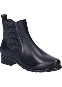 Stiefelette Josef Seibel "Chiara 02, dunkelblau", Damen, Gr. 36, blau (dunkelblau), Obermaterial: 100% Rindsleder Leather cow., Schuhe Stiefelette