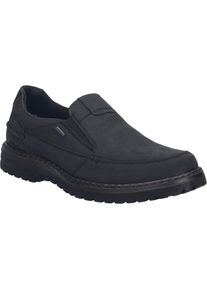 Slipper Josef Seibel "Erroll 60, schwarz", Herren, Gr. 45, schwarz, Obermaterial: 100% Rindsleder Leather cow., Schuhe Slipper