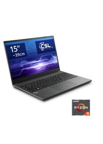 CSL Notebook "R'Evolve C15 5500U/8GB/500GB/Windows 11 Home", silber, 8 GB RAM 500 GB SSD, Ryzen 5, Microsoft Windows 11 Home (64 Bit), Notebooks, Notebook