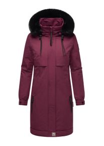 Kurzmantel Navahoo "Kurzmantel Kaltwetterretter 14", Damen, Gr. L, rot (wine), Obermaterial: 55% Nylon NY. 45% Baumwolle CO. Obermaterial: Futter: 100% Polyester PES. 100% Polyester PES., M&auml;ntel Kurzmantel