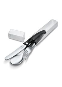 Victorinox Classic Paring Knife Fork and Spoon Set (Black)