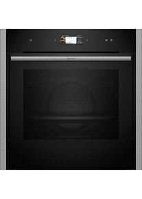 Neff Einbaubackofen "B64VS31N0", Energieeffizienz: A+, grau (silberfarben), B:59,6cm H:59,5cm T:54,8cm, Back&ouml;fen, AirFry-Funktion, Einbaubackofen