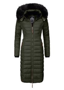 Wintermantel Navahoo "Wintermantel Umay", Damen, Gr. XS, gr&uuml;n (olive), Obermaterial: 100% Polyester PES. Obermaterial: Futter: 100% Polyester PES. 100% Polyester PES., M&auml;ntel Wintermantel