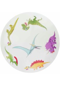 Niermann Deckenleuchte "Deckenschale Dinos, Kinderlampen", bunt (multi color), 1, &Oslash; 36cm H: 10cm, 1 Stk., Leuchten, bruchsicherer Kunststoff, Kinderzimmer, Deckenleuchte