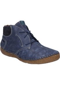 Stiefelette Josef Seibel "Fergey 65, ocean", Damen, Gr. 40, blau (ocean), Obermaterial: 100% Rindsleder Leather cow., Schuhe Stiefelette
