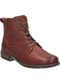Stiefelette Josef Seibel "Sienna 95, rot", Damen, Gr. 38, rot, Obermaterial: 100% Rindsleder Leather cow., Schuhe Stiefelette