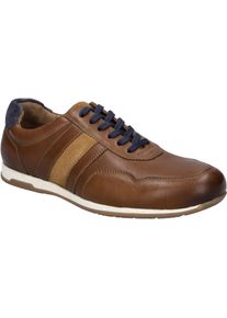 Schn&uuml;rschuh Josef Seibel "Colby 02, cognac-kombi", Herren, Gr. 42, braun (cognac, kombi), Obermaterial: 100% Rindsleder Leather cow., Schuhe Schn&uuml;rschuh