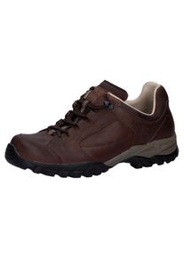 Wanderschuh Meindl "Lugano", Herren, Gr. 8,5, braun (dunkelbraun), Obermaterial: 100% Rindnubukleder CNU., Schuhe Wanderschuh