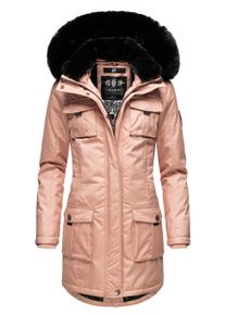 Wintermantel Navahoo "Wintermantel Tiniis", Damen, Gr. XS, rosa (rose), Obermaterial: 56% Nylon NY. 44% Polyester PES. Obermaterial: Futter: 100% Polyester PES. 100% Polyester PES., M&auml;ntel Wintermantel