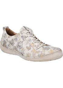 Schn&uuml;rschuh Josef Seibel "Fergey 56, creme-multi", Damen, Gr. 44, beige (creme, multi), Obermaterial: 100% Rindsleder Leather cow., Schuhe Schn&uuml;rschuh